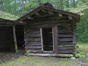 Smokehouse in Great Smoky Mountains National Park
